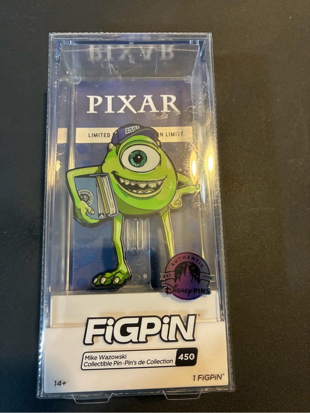 Disney Monsters Inc Mike Wazowski Collectible Pin Retails For $45